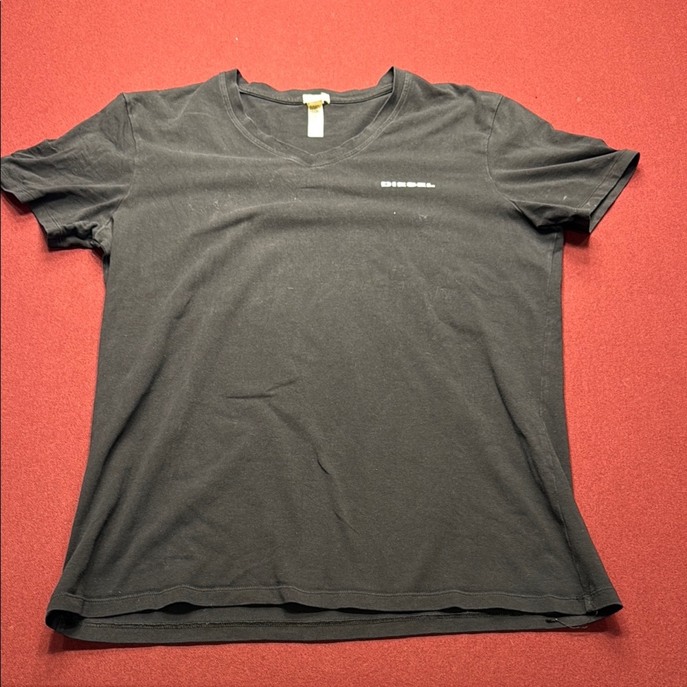 Diesel Black Short Sleeve Tee slim fit